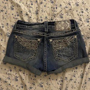Miss Me Women's Blue and Navy Jeans